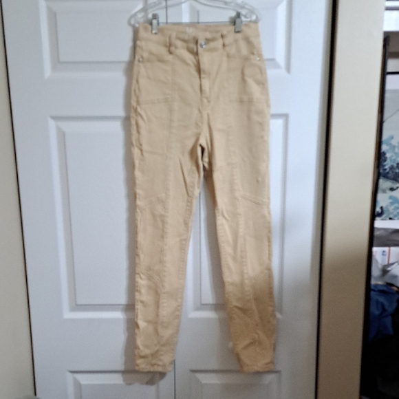 DG2 by Diane Gilman Women's Tan Skinny Jeans - Picture 1 of 7